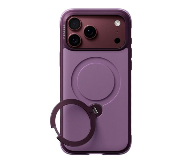 TORRAS Ostand Q3 Rugg do iPhone 18 Pro / 17 Pro MagSafe (purple) - 1586512 - zdjęcie